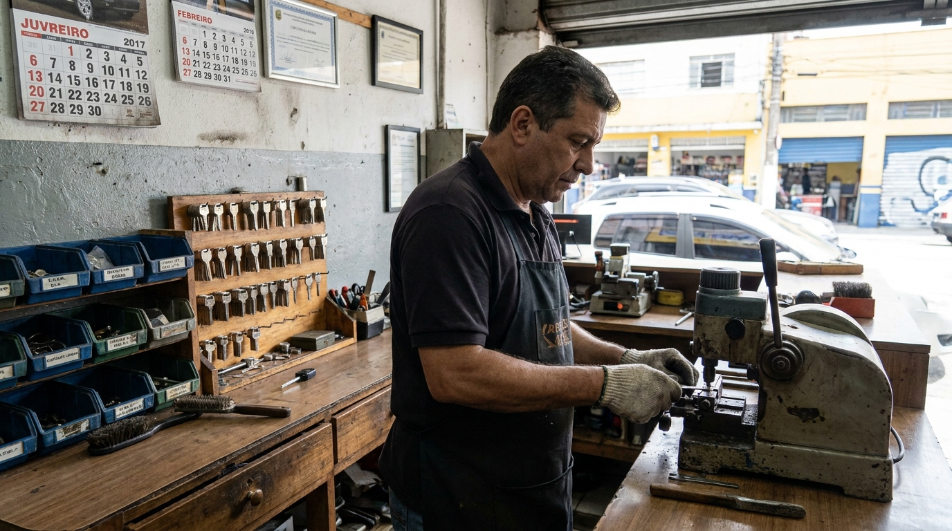 Chave Presencial (Smart Key) em Curitiba‑PR