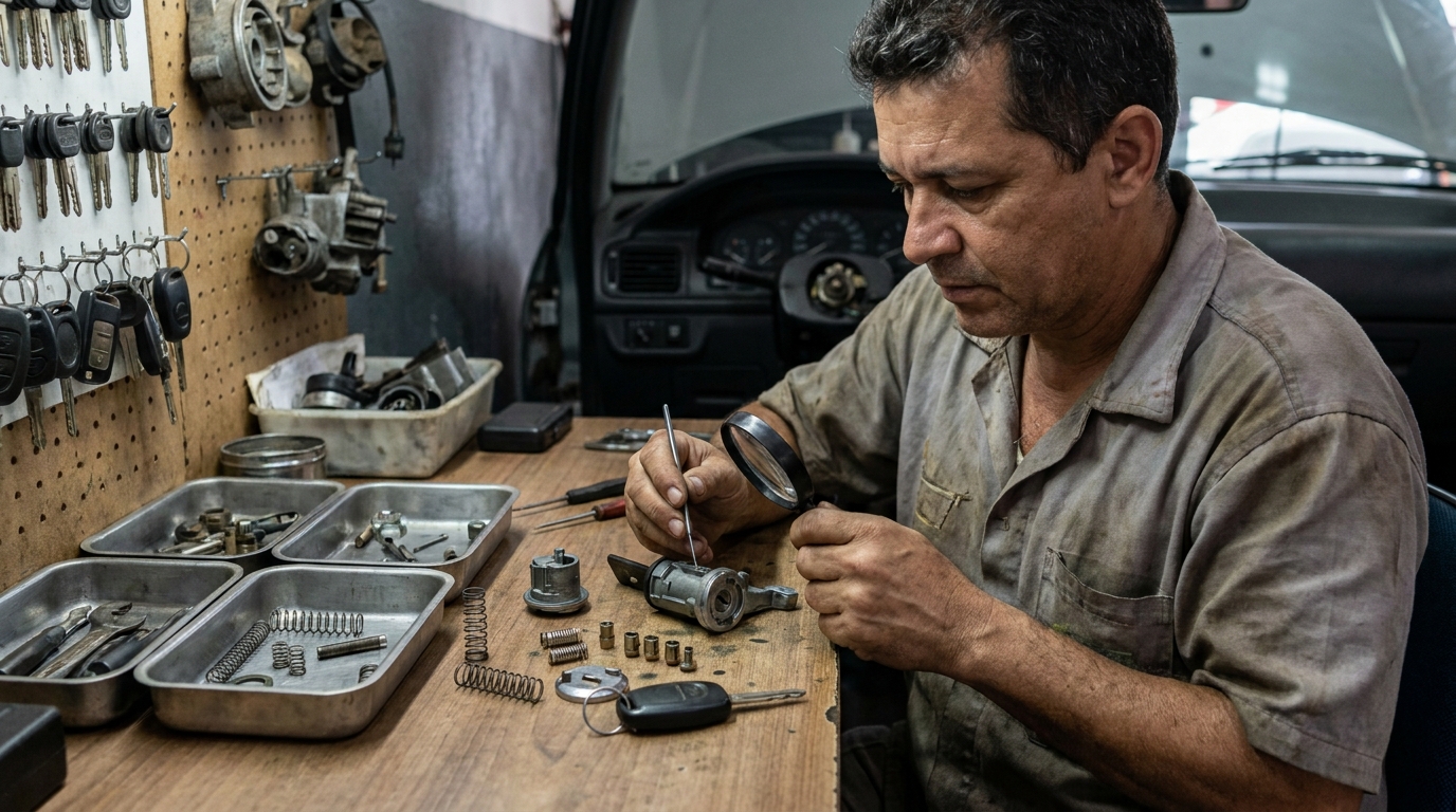 Reparo de Fechadura Automotiva em Curitiba‑PR